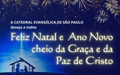 Feliz Natal e Ano Novo de bênçãos!